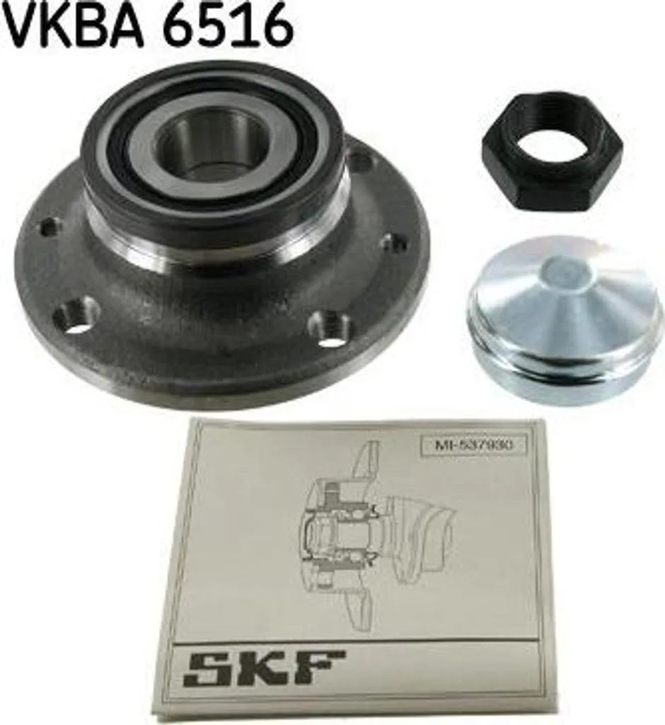 Kit de roulement de roue SKF VKBA 6516 OE 50701247 pour Fiat Stilo