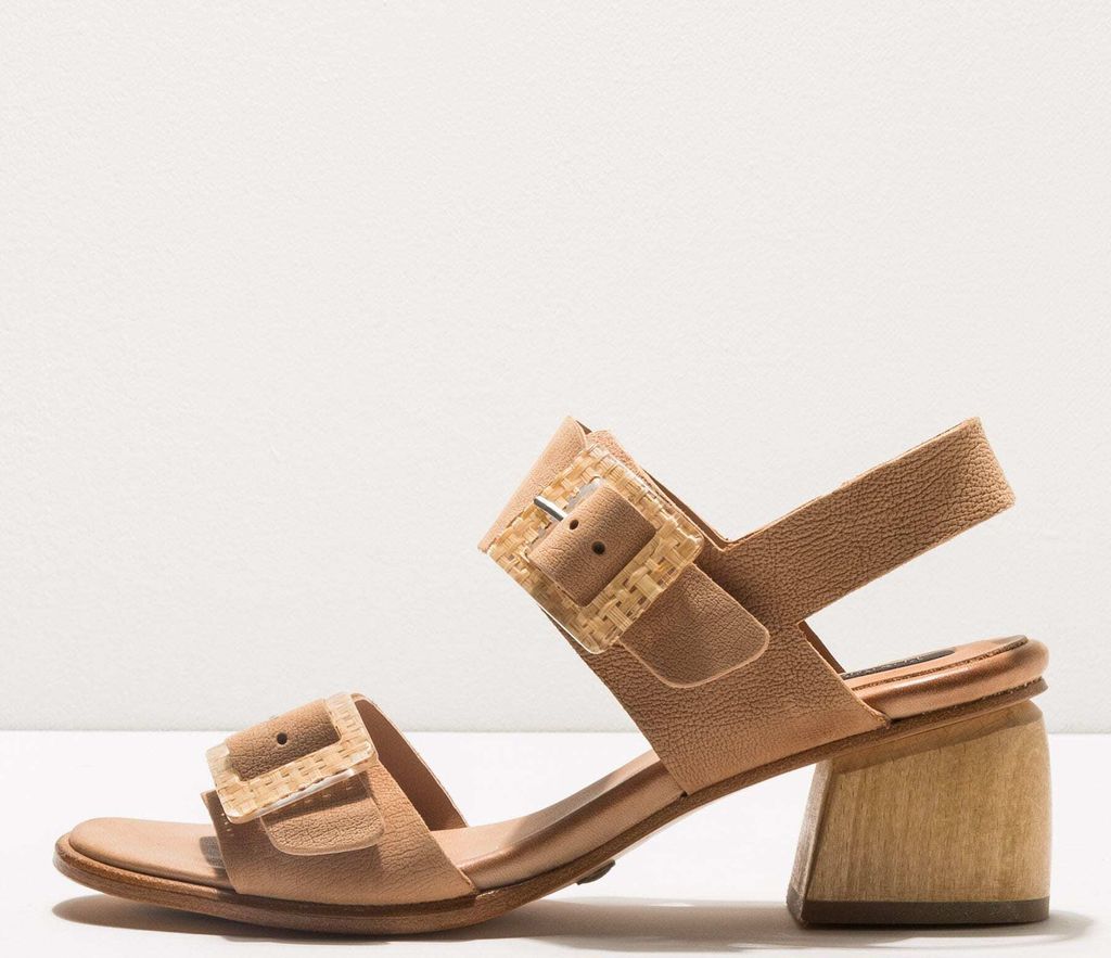 Neosens Sandalen mit Absatz Damen S3142 TEXAS WOOD / VERDISO Farbe Beige