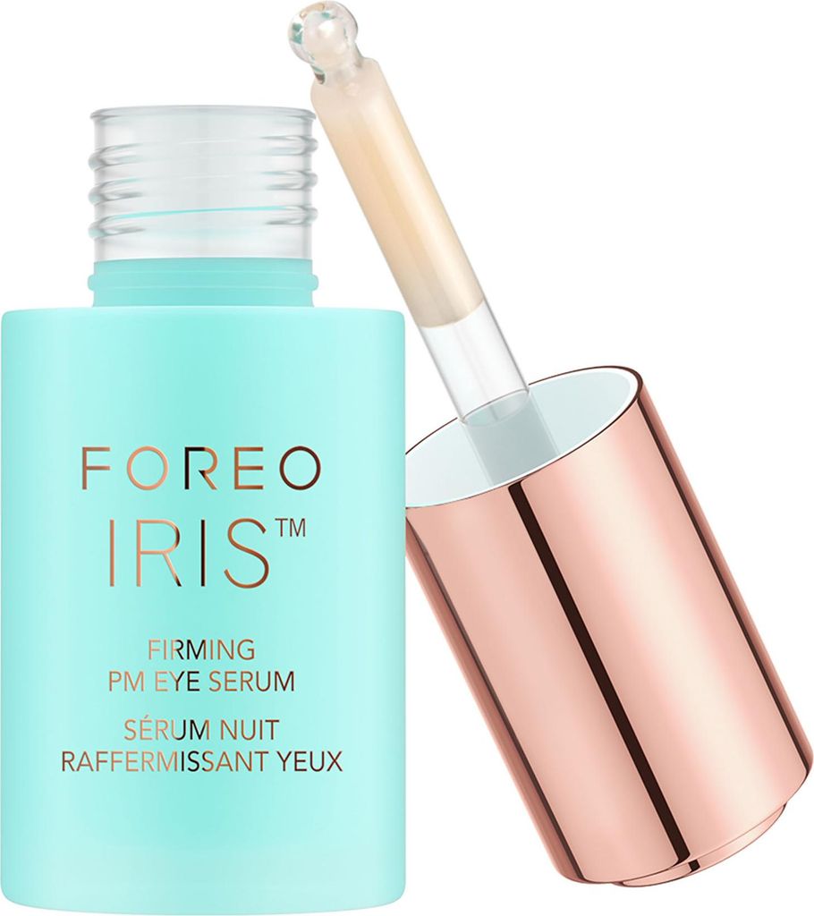 FOREO IRIS Straffendes Augenserum Nacht Retinol Bakuchiol Vitamin E 15 ml