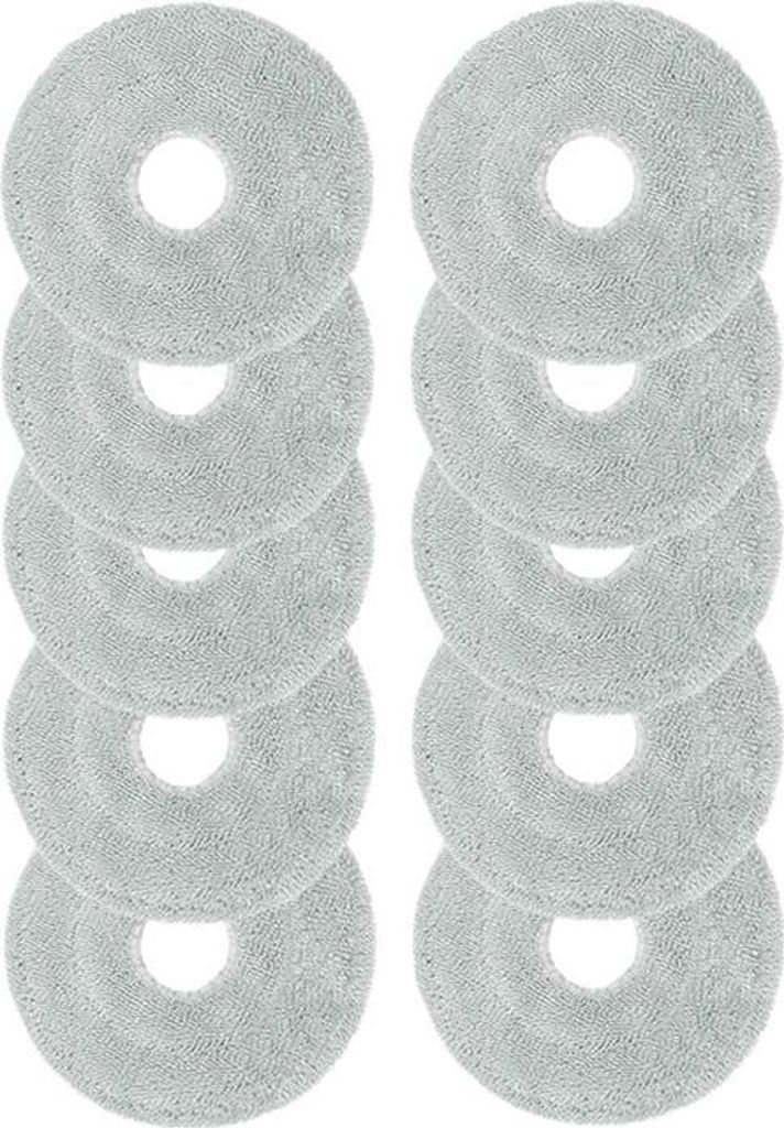 10 Panni In Microfibra Per Robot Xiaomi Mijia 5 Pro E OV21CN – Ricambio Per Pavimenti Duri, Facile Da Montare