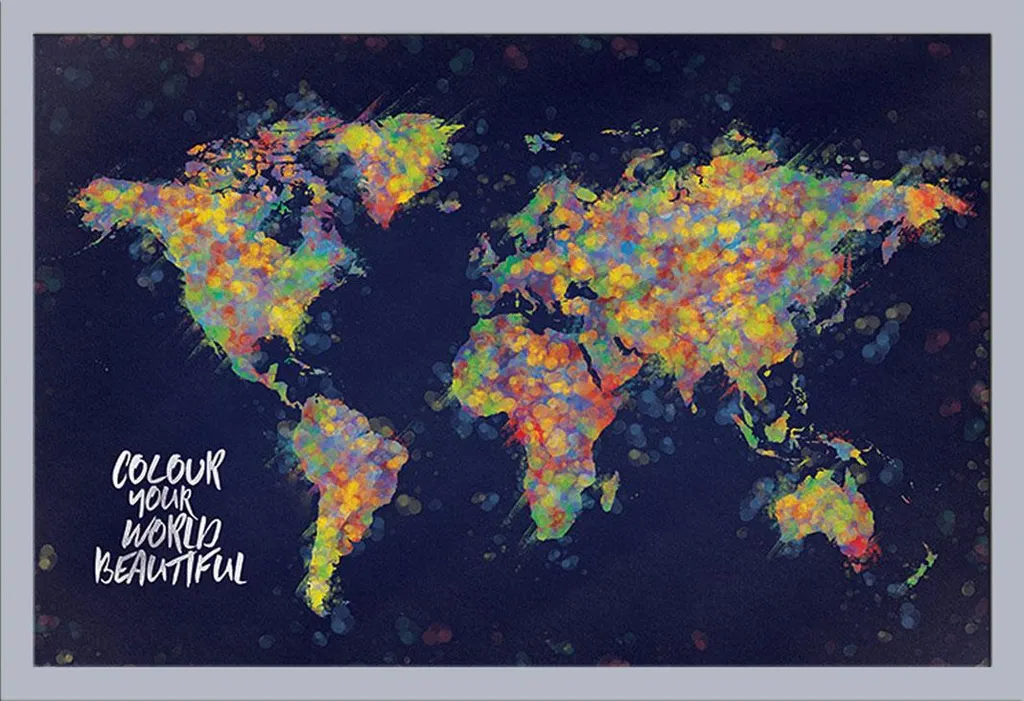 Crea la tua Mappa dei Sogni - Poster + Cornice Shinsuke Argento