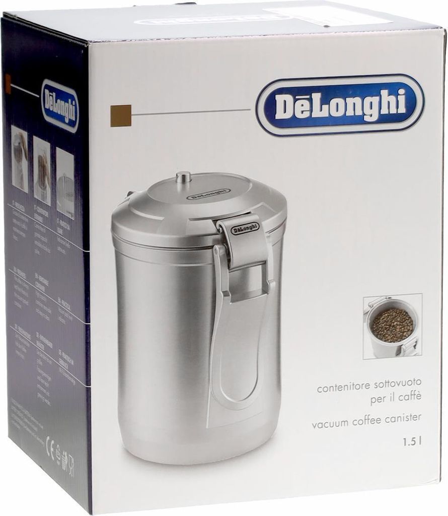 Delonghi 5513290061, DLSC068 Próżniowy pojemnik na kawę, Zdjęcie produktu 