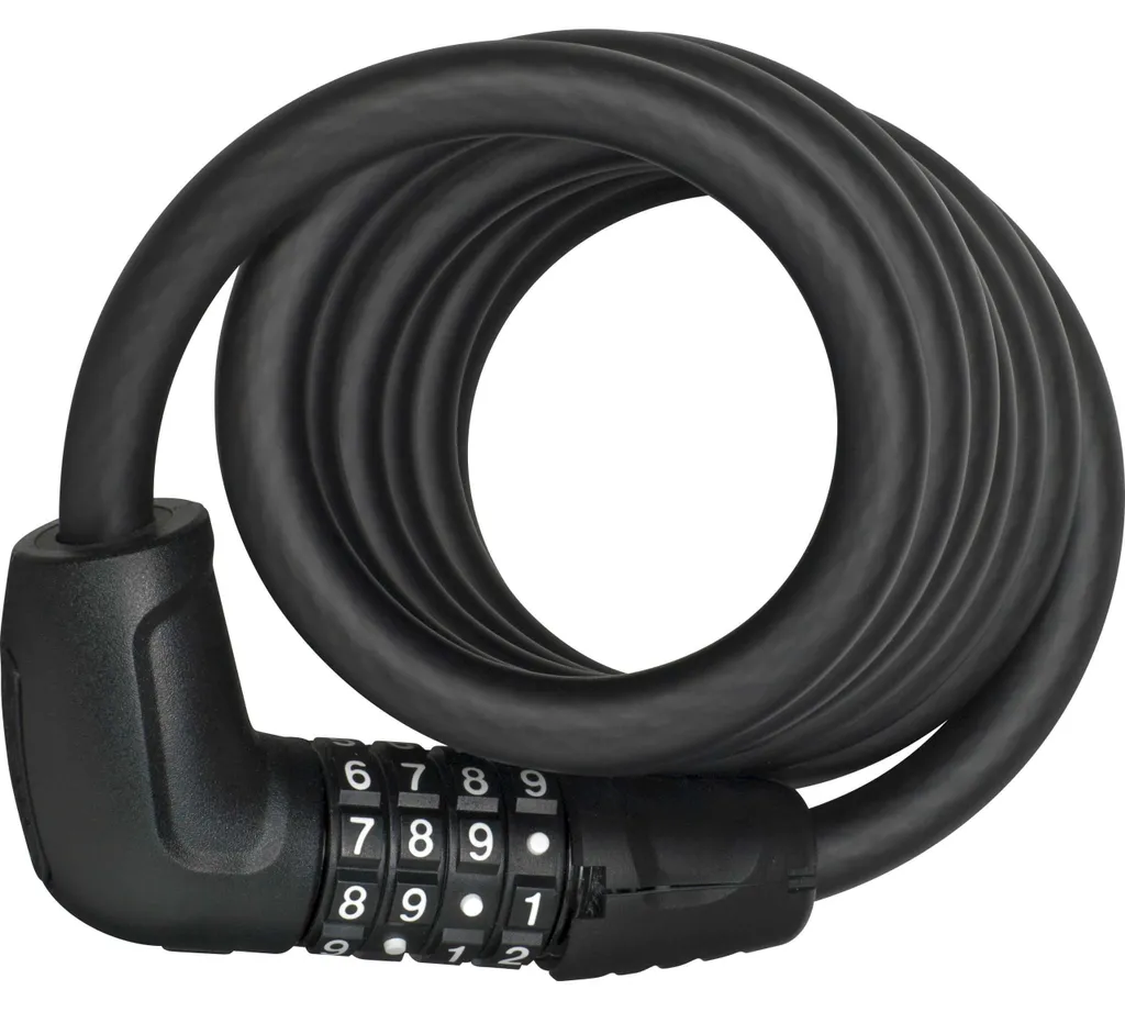 Antivol Abus 6512C/180 Fini les Clés Perdues avec ce Câble à Code