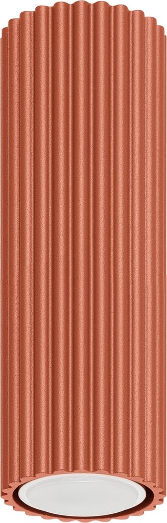 Plafond KARBON 20 roter Ocker 1xGU10 10W Aluminium 20x6.5x6.5cm Sollux Lighting