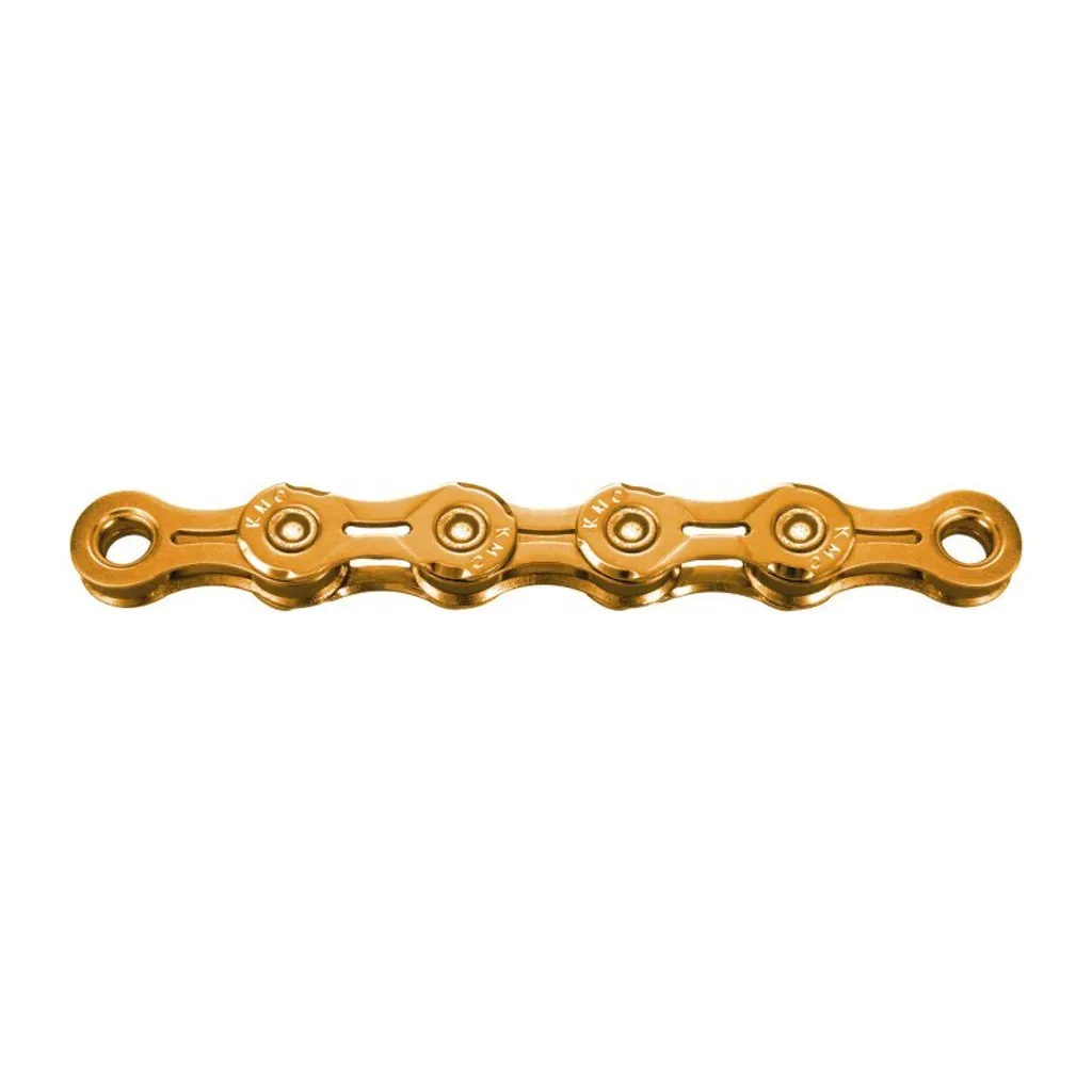 Chaîne de Vélo 11V KMC X11EL Or 118 Maillons pour Transmission Route VTT