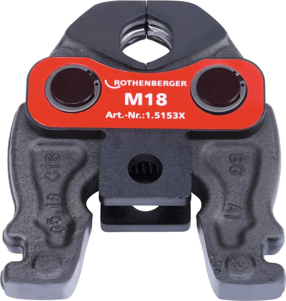 Rothenberger Pressbacke Compact M 18 mm System M Metall / NE-Metall - 015153X