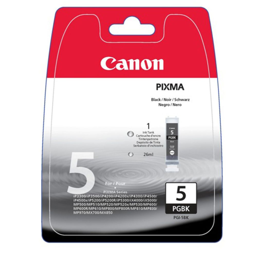 Canon PGI-5 BK schwarz Produktbild 