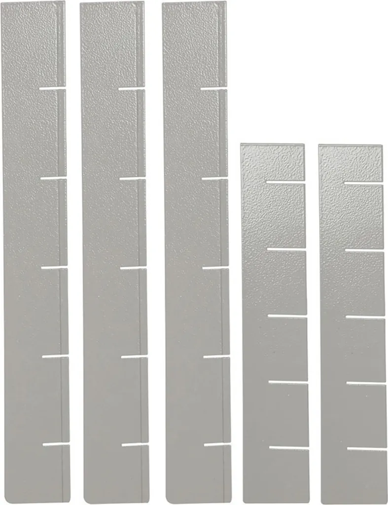 Séparateur Unior longitudinal et transversal en acier pour tiroir large