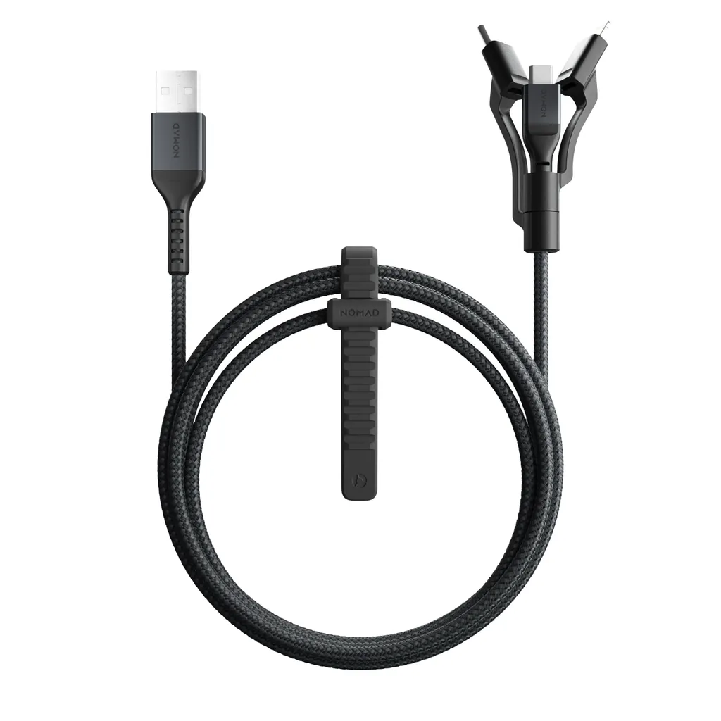 Câble USB-A 1,5m Nomad : chargez vos appareils partout avec flexibilité
