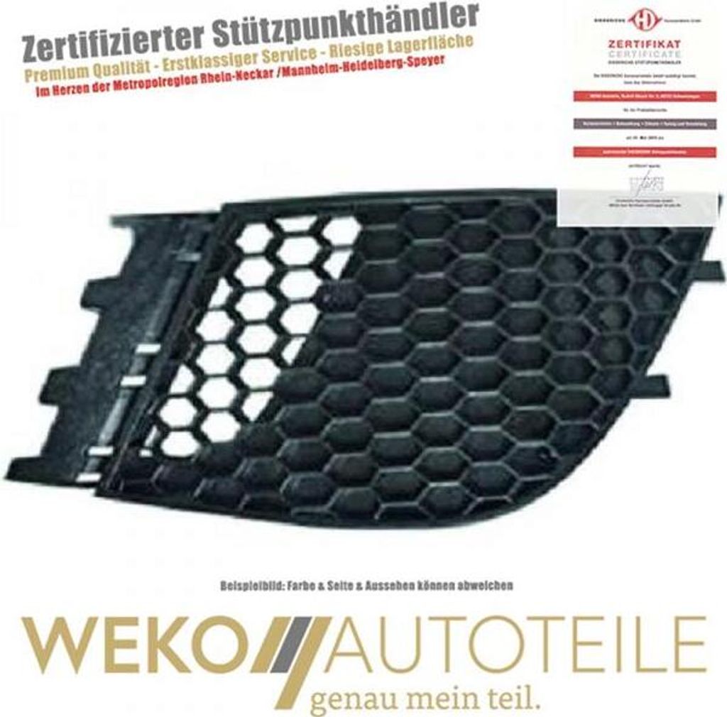 Lüftungsgitter Stoßstange links DIEDERICHS 7425147 für SEAT