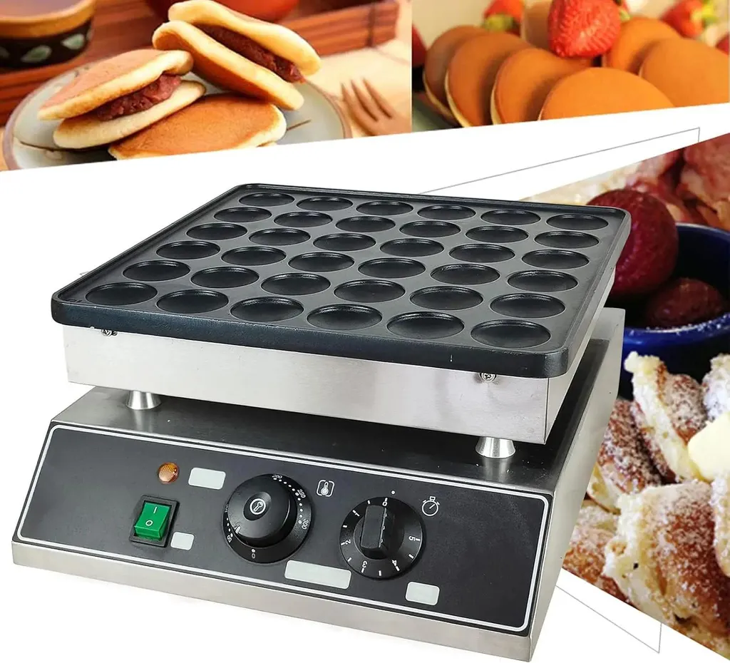 Machine à Mini Pancakes Professionnelle 36 Cuvettes pour Maison/Café - 2