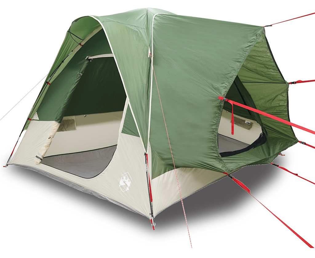 vidaXL Tente de voiture 4 personnes Vert Imperméable Image du produit 