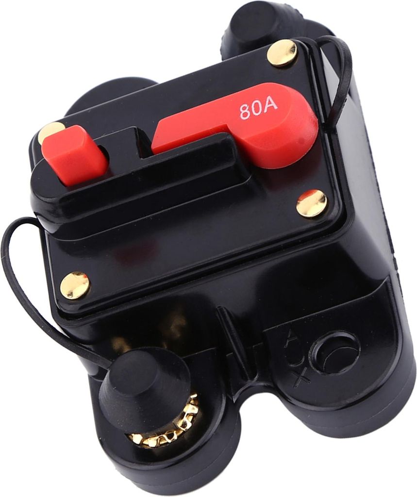 DC12V-Leistungsschalter für Auto, Boot, Fahrrad, Stereoanlage, Audio-Rückstellsicherung (80A)
