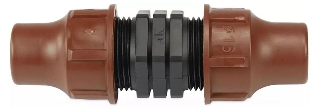 Raccordo Tubo Irrigazione 16mm, Giunto per Tubo Polietilene Immagine del prodotto 
