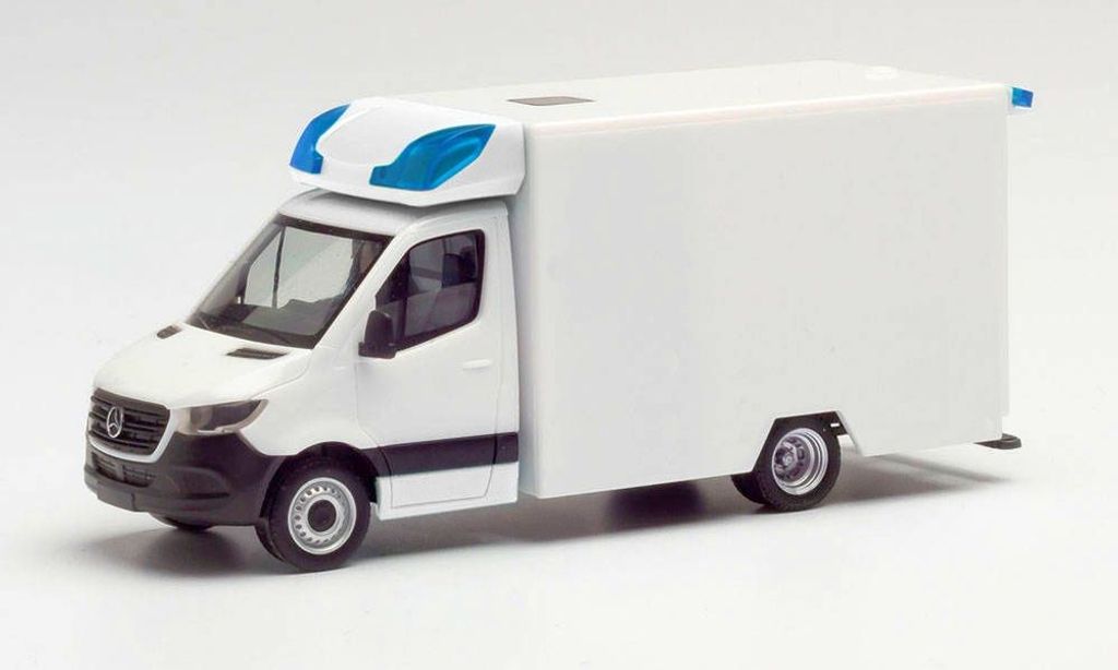 Herpa Minikit MB Sprinter 18 RTW Fahrtec weiß 013826 Produktbild 
