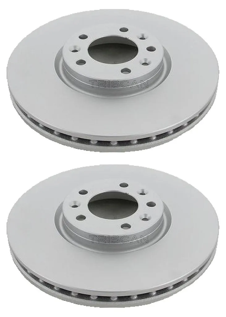 2x Disques de frein TRISCAN 8120 28134C avant pour CITROËN C5 III Break