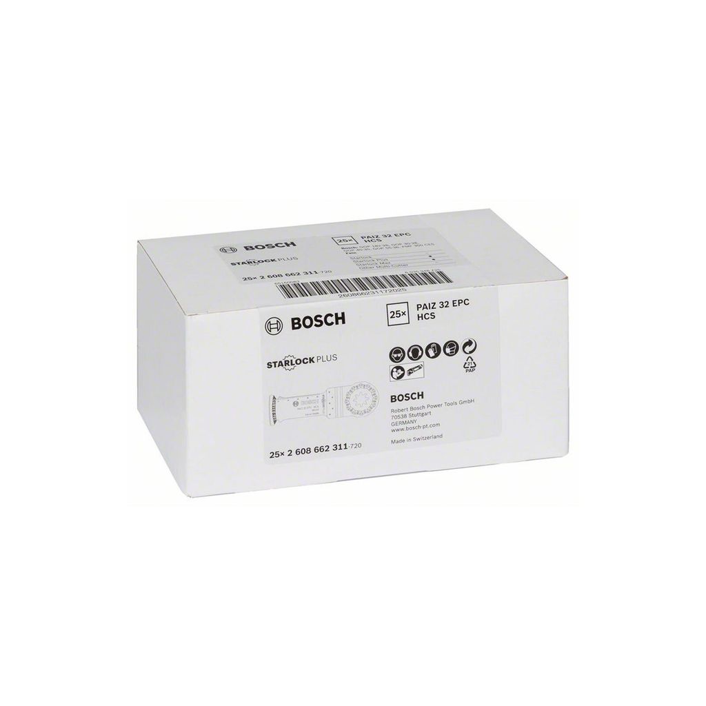 Bosch 2 608 662 311, Ostrze piły, Drewno, Czarny, Stal Zdjęcie produktu 