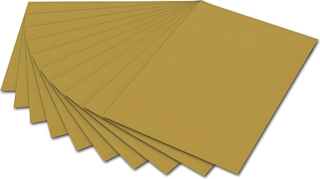 Folia Paper - Fotokarton Folia 2Z 50x70cm 300gr Nr65 Gold | 10 Stück