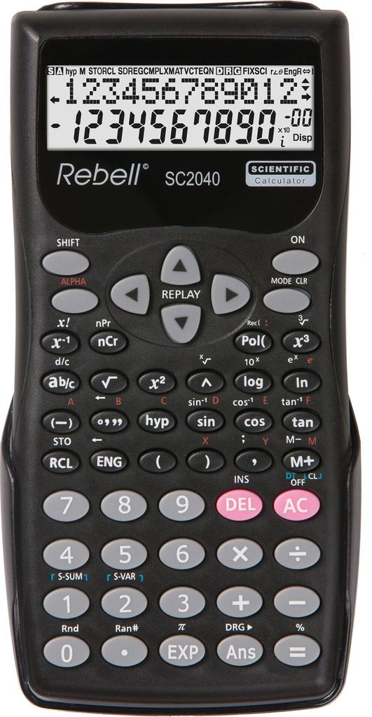 Rebell SC 2040 Schulrechner in schwarz