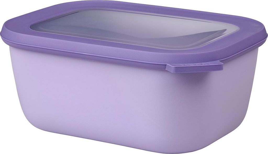 Multischüssel Cirqula rechteckig 1500 ml - Vivid lilac
