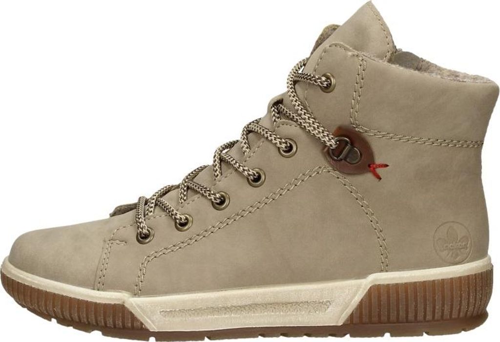 Rieker Veterschoenen Hoog  Veterschoenen Hoog - Taupe - Image du produit 