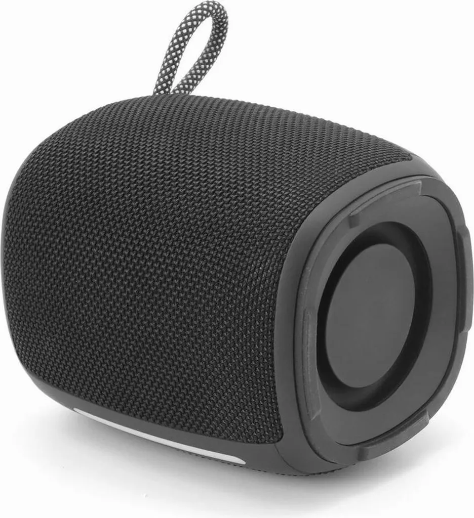Gembird Altoparlante BT LED Nero: Cassa Bluetooth Portatile per Feste