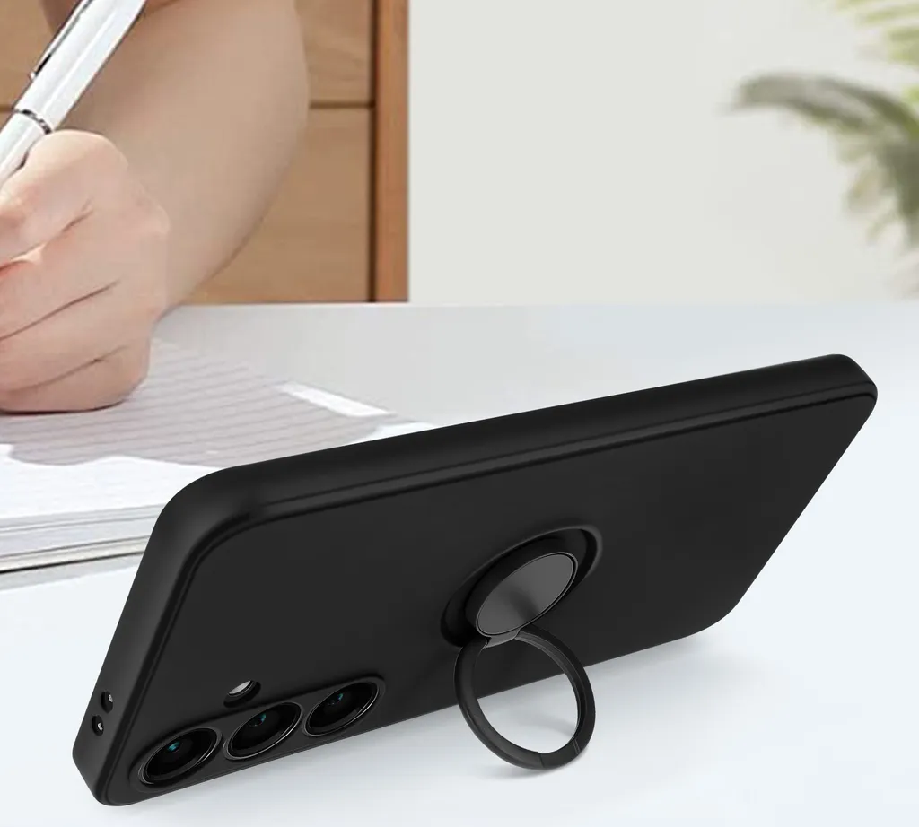 Cover Samsung S24 FE Avizar Soft Touch - Ring Holder e Stand Magnetico - 3