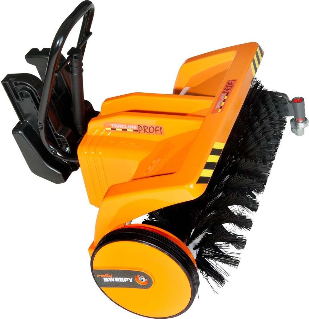 rolly toys Sweepy Anbaukehrmaschine, orange , Maße: Produktbild 