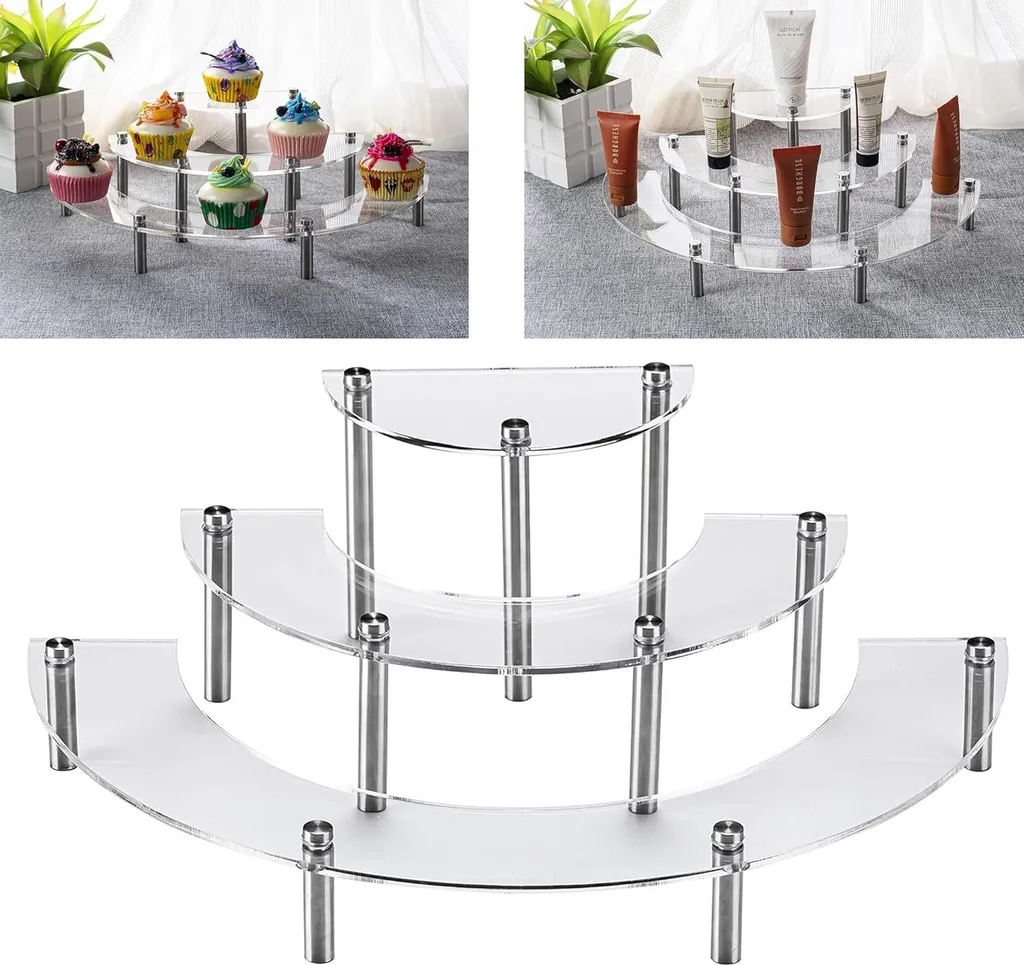 Organisateur de table de maquillage en plastique pour vos cosmétiques