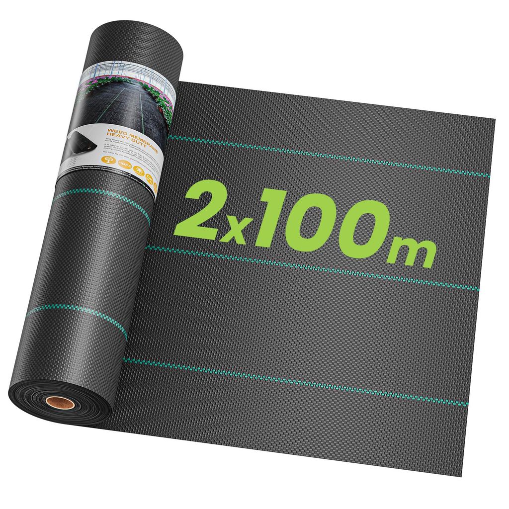 Iropro 200m² de non-tissé anti-mauvaises herbes pour le Image du produit 