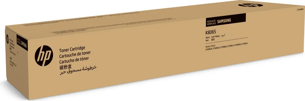 Toner Nero CLT-K806S Originale HP: La Soluzione per Grandi Volumi