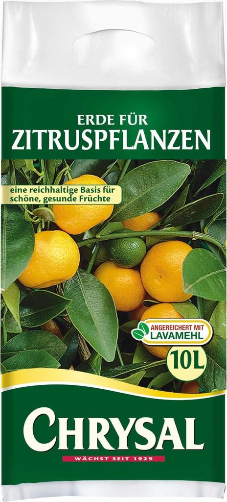Chrysal Erde für Zitruspflanzen - 10 Liter Produktbild 