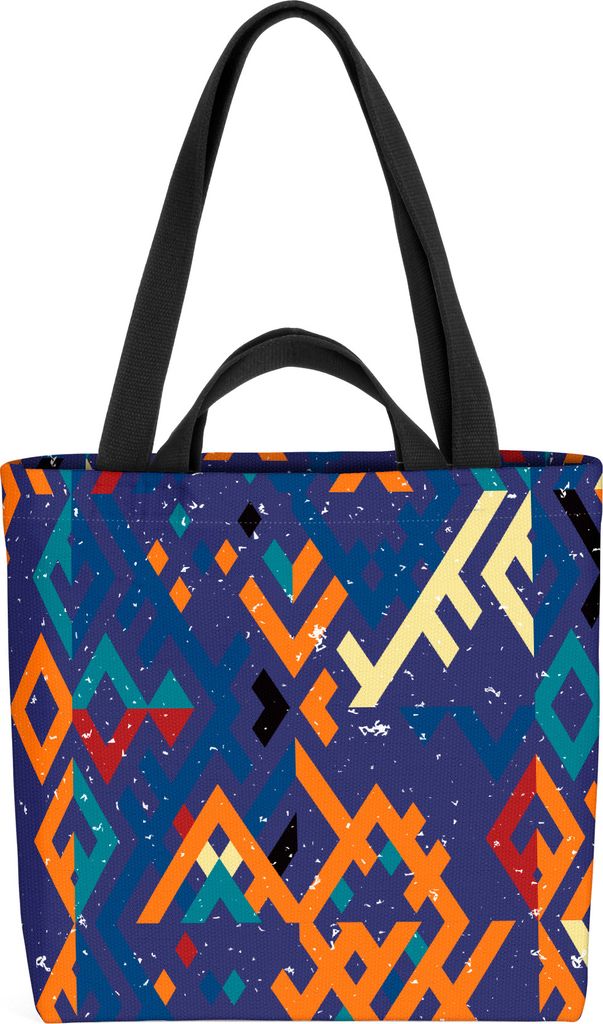 VOID Ethno Muster Farben Grafik Tasche 33x33x14cm,15l Produktbild 