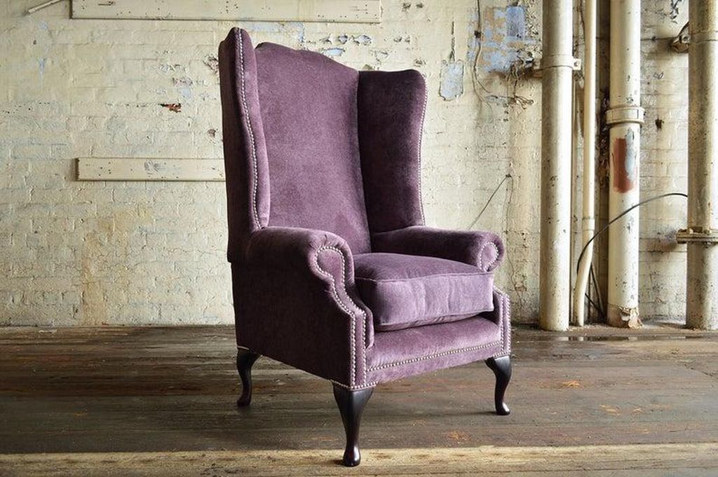 Chesterfield Ohrensessel Sessel 1 Sitzer Sofa Polster Couchen Leder Textil Couch