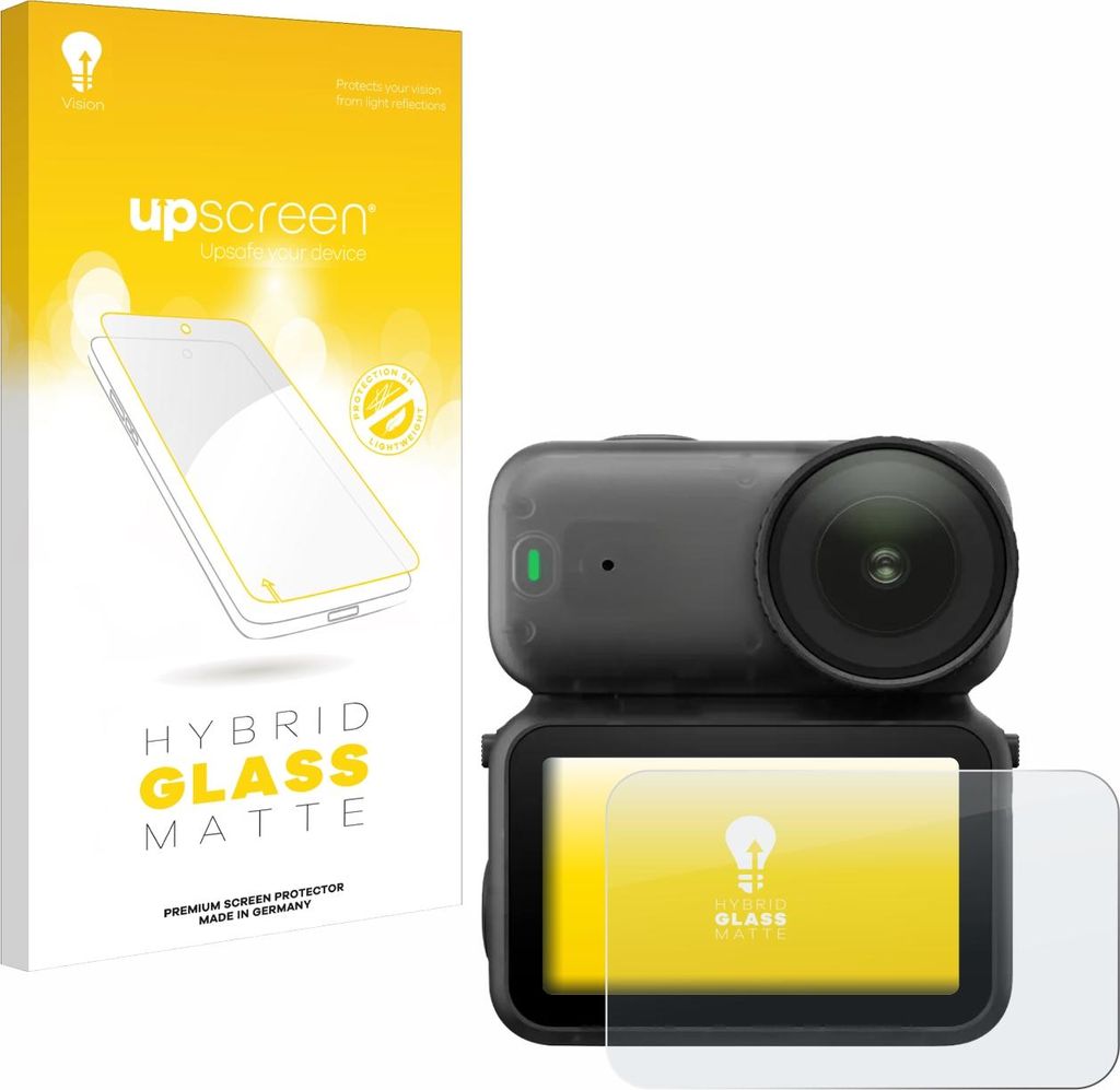upscreen Entspiegelungs Schutzglas für DJI Osmo Nano Schutzfolie Panzer Folie Glas Display Schutz matt