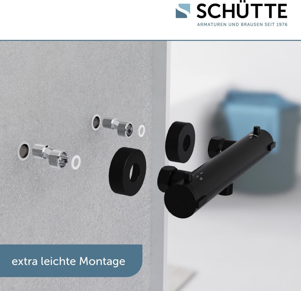 SCHÜTTE LONDON Duscharmatur mit Thermostat, Thermostat, Produktbild 5