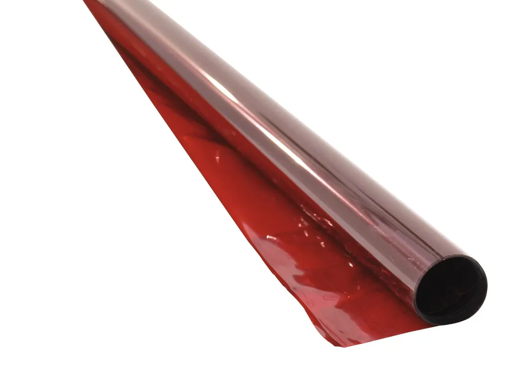 Filtre Coloré Rouge Primaire 106 en Feuille 122x100cm pour Projecteur