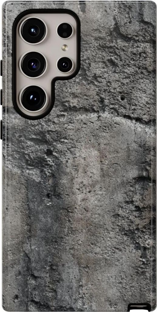 Urbaner Beton-Look – Hülle Kompatibel mit Samsung Galaxy S24 Ultra