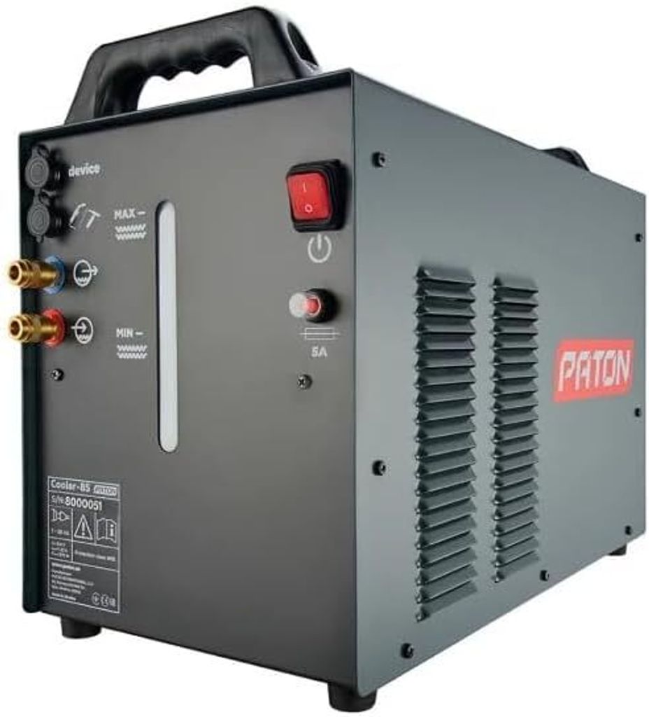 PATON Cooler-8S Schweißgerät-Kühler – Hochleistungs-Kühlgerät für Schweißgeräte und Plasmabrenner | 8L Kapazität | Kompatibel mit PATON