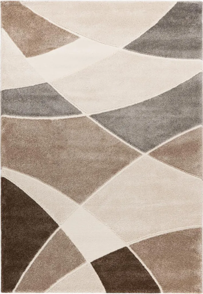 Tapis Taupe Moelleux My Frisco 80x150 - Tapis Moderne et Chaleureux