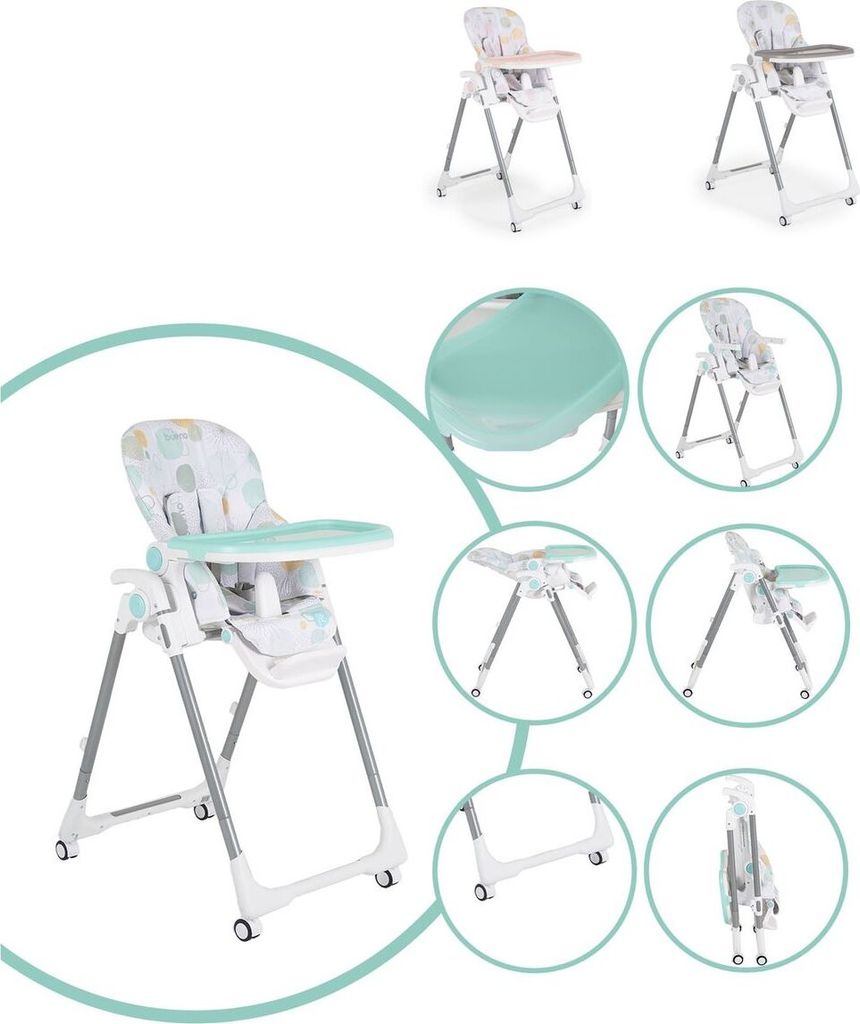 Cangaroo Kinderstuhl Bueno Blau 109980