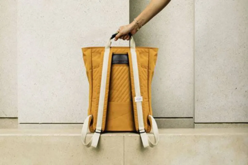 Native Union W.F.A Backpack Durable Jaune Moutarde Finition Recyclée - 3