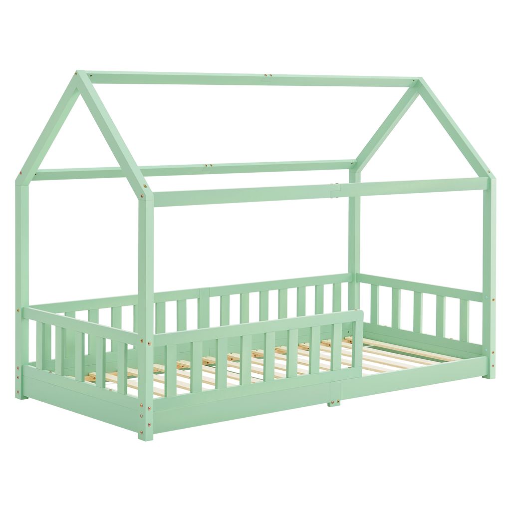 Juskys Kinderbett Marli 90 x 200 cm - Rausfallschutz, Produktbild 