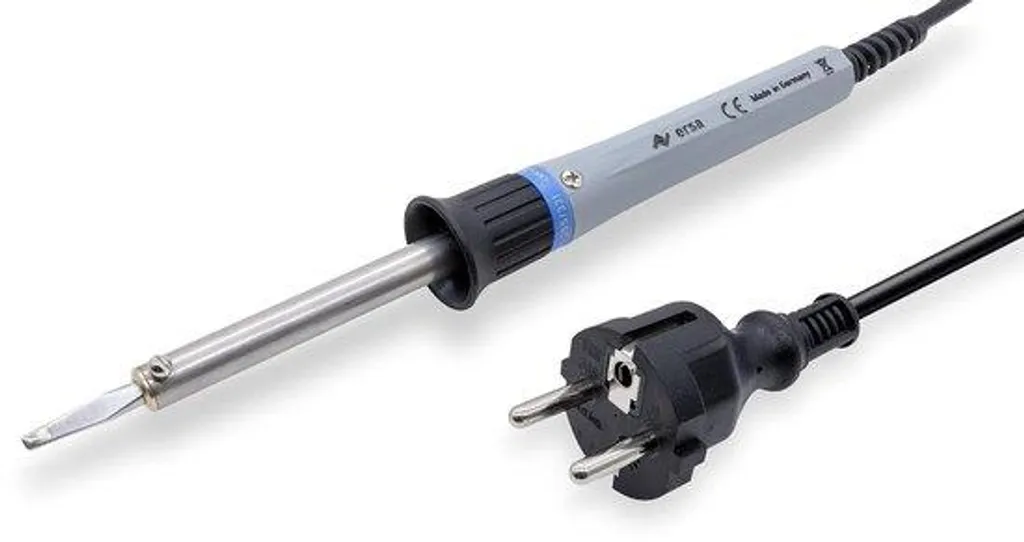 Fer à souder manuel 30W 230V pointe fine pour soudure de précision