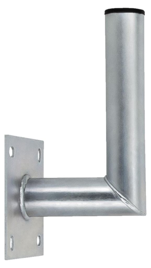 SkyRevolt 15 cm Rohr 48 mm Wandhalter Stahl verzinkt SAT Produktbild 