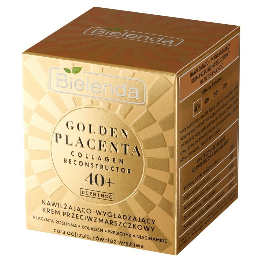 Bielenda Golden Placenta 40+ Feuchtigkeitsspendende Produktbild 