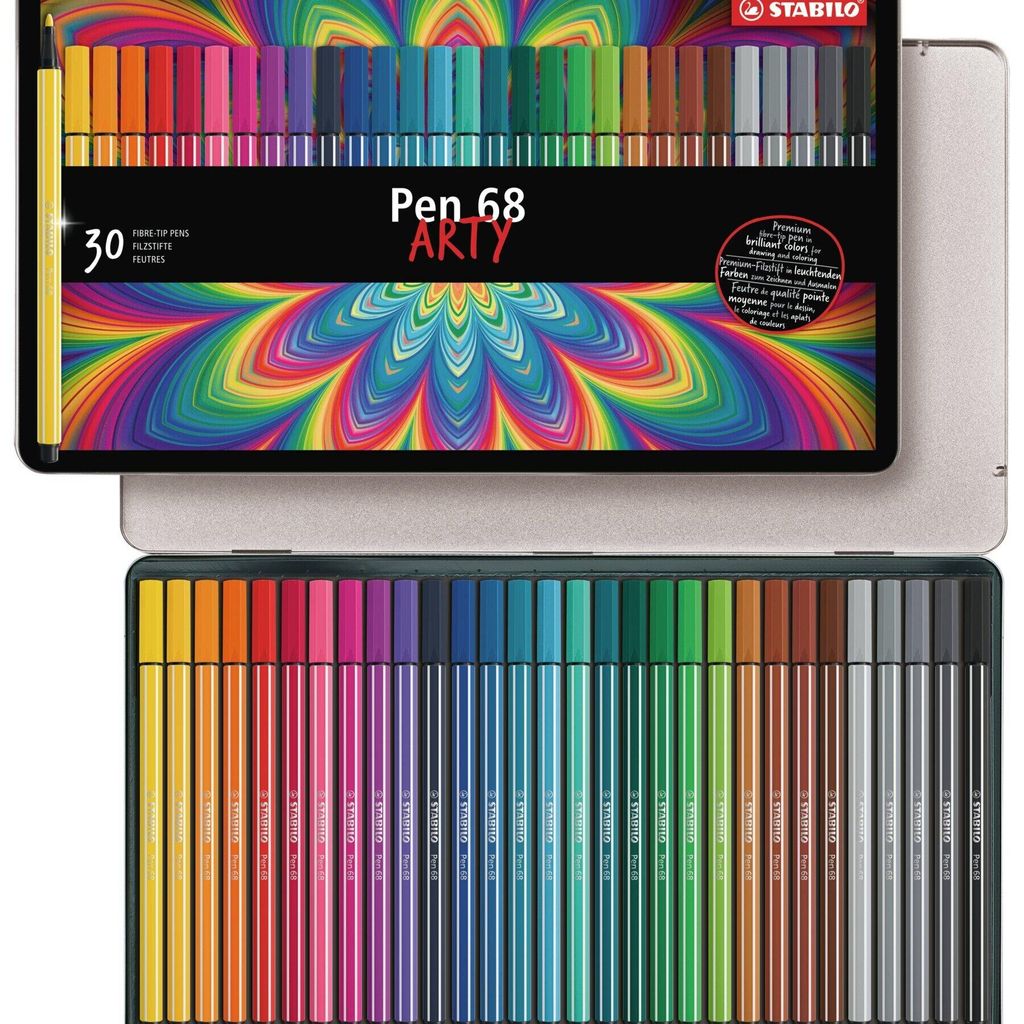 STABILO Premium-Filzstift -  Pen 68 - ARTY - 30er Produktbild 