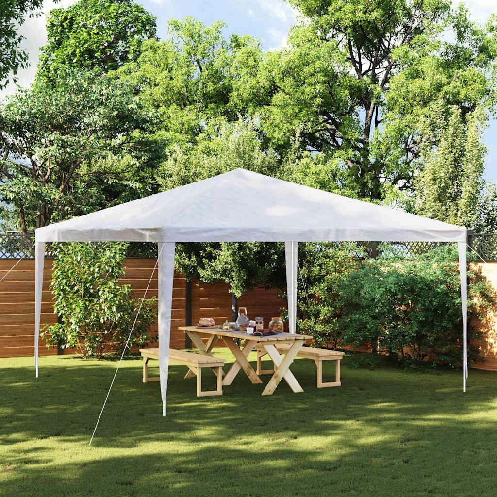 vidaXL Partyzelt 4 x 4 m Weiß Produktbild 