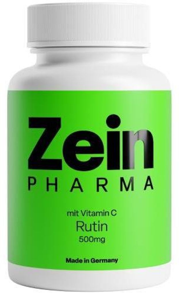 ZeinPharma Rutin 500 mg + Vitamin C Kapseln, 120 St. Produktbild 