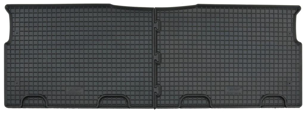Gummifußmatten Set für Mercedes V-Klasse Vito 447 (10/2014-), 2-teilig, schwarz